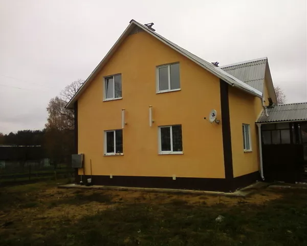 новый жилой уютный 2-ух этажный дом в ближнем пригороде Бобруйска